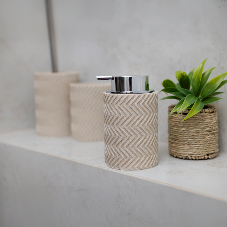 Dozownik na mydło SANO beżowy